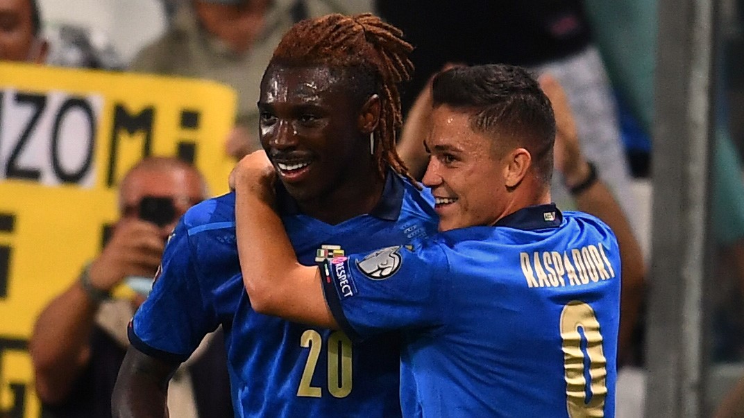 Italia 5 vs 0 Lituania: Penyerang Disegarkan, Azzurri Catat 37 Laga Tak Terkalahkan