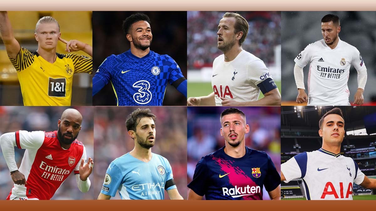 Isu Transfer: Haaland, Kane, Reece James, Hazard, Bernardo Silva, Lacazette, Lenglet, dan Reguilon