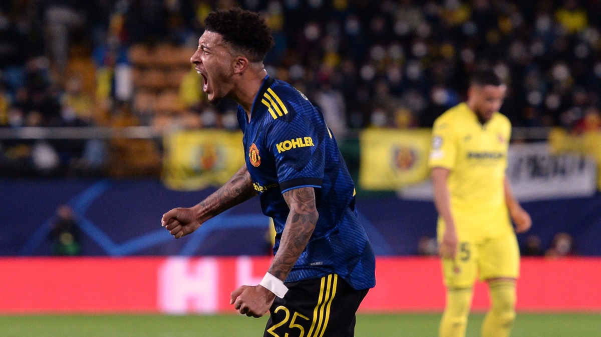 Villarreal 0 vs 2 Manchester United: Sancho Bersinar Setelah Solskjaer Dipecat