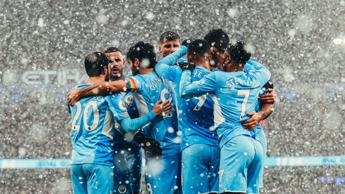 Manchester City 2 vs 1 West Ham: Melewati Tantangan Hujan Salju