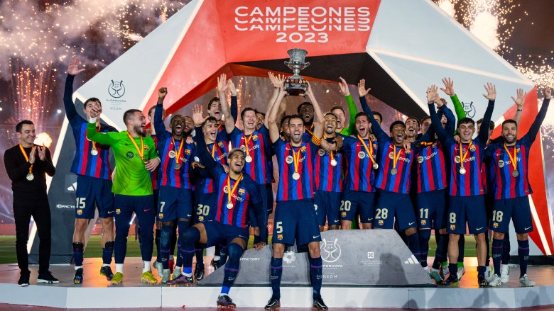 Barcelona Juara Piala Super Spanyol