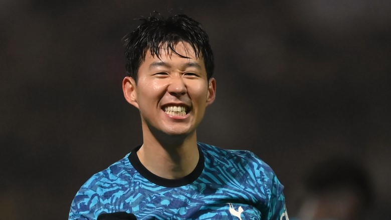 Son Heung-min cetak gol dalam pertandingan Preston vs Tottenham 0-3