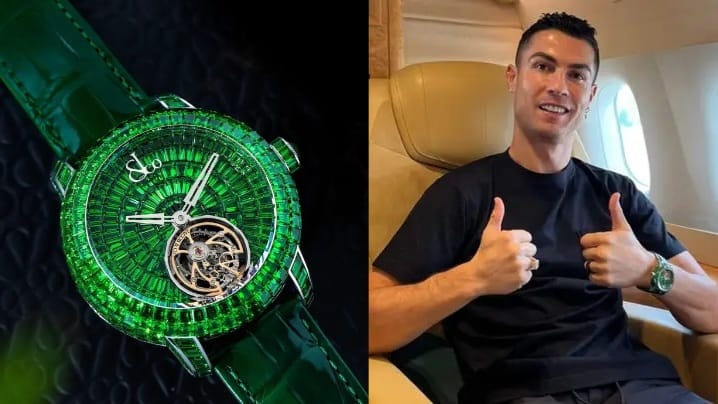 Jam tangan baru Cristiano Ronaldo bertema arab saudi