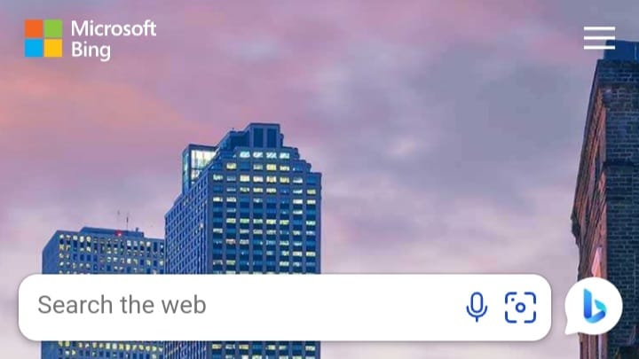 Mesin pencari Bing milik Microsoft