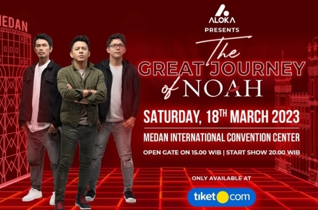Noah Bakal Konser di Medan, Begini Cara Beli Tiketnya