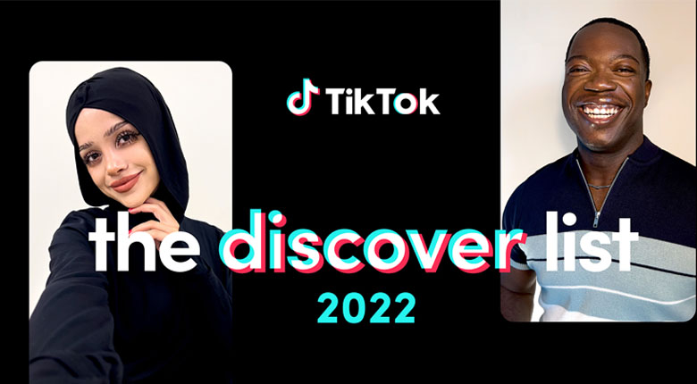 video tiktok discover 2022